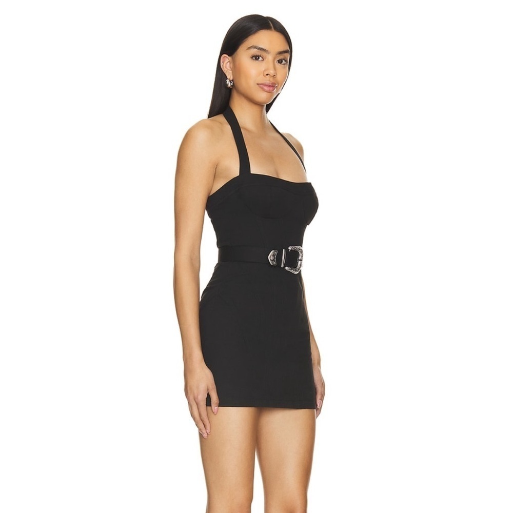 Lovers and Friends from REVOLVE Shawn Mini Belted Dress in Black - Picture 4 of 8
